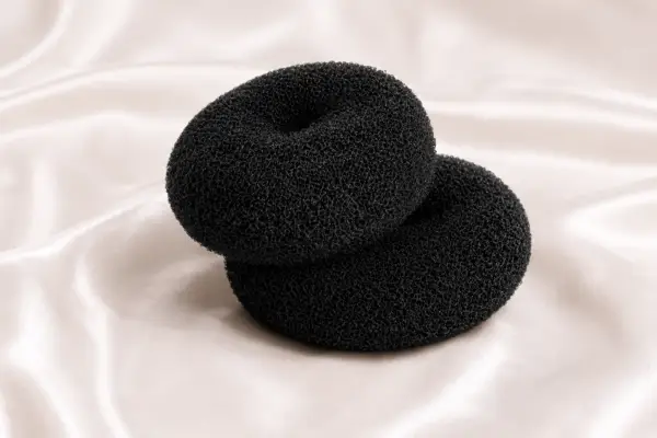 2-Pack Premium Jumbo Hair Bun Donut